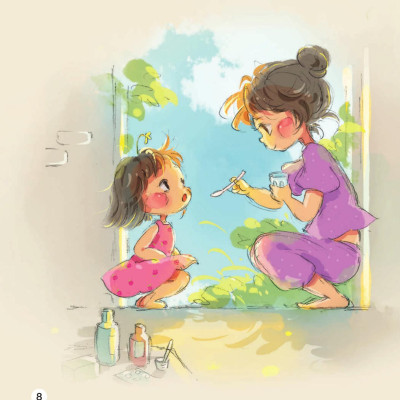 Sách - Thương Quá Đi Thôi! - Bé Con Bệnh Rồi!