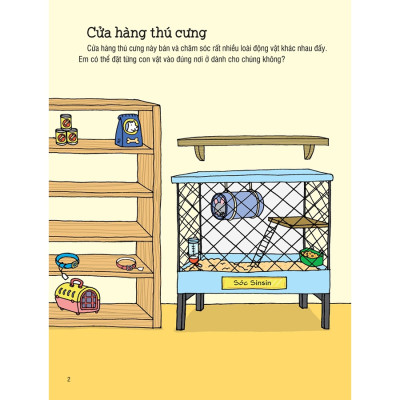 First Sticker Book - Sách Dán Hình Đầu Đời Cho Bé - Thú Cưng
