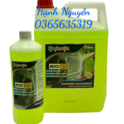 dung dịch rửa xe bio 25-5L