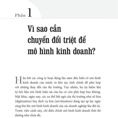 Pre-Order - Chuyển Đổi Toàn Diện Mô Hình Kinh Doanh