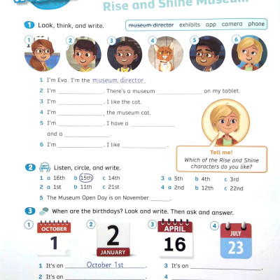 Rise And Shine American Level 4 Workbook With ebook