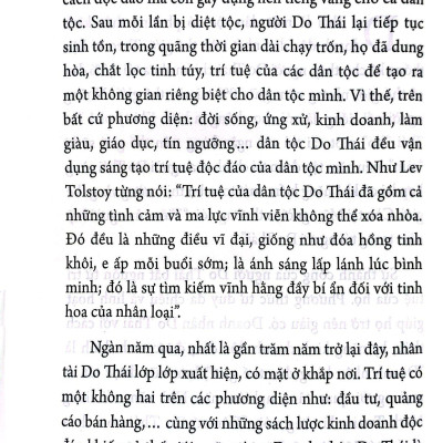 Triết Lý Làm Giàu Của Người Do Thái
