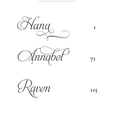 Delirium Stories: Hana, Annabel, and Raven (Delirium Trilogy)