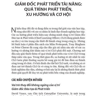 Giám Đốc Phát Triển Tài Năng