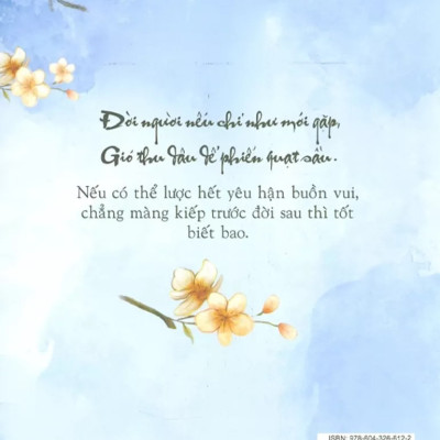 Sách- Gió Tây Bao Nhiêu Hận Thổi Chẳng Giãn Mày Chau-