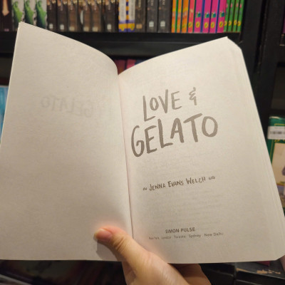 Sách - Love & Gelato by Jenna Evans Welch , Romance, Young Adults, English Novel