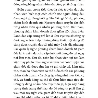 Thực Học Của Inamori Kazuo: Quản Trị Và Kế Toán