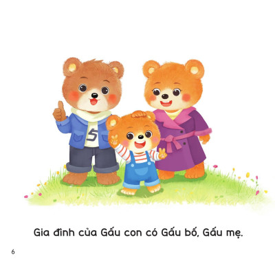 Sách - Bé Lớn Lên Cùng Những Câu Chuyện Nhỏ - Bé Biết Yêu Thương