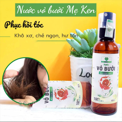 Tinh dầu nước xịt bưởi nguyên chất MẸ KEN 100ml - loại nước xịt bưởi dưỡng tóc