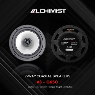 Bộ 2 Loa Cánh Đồng Trục Alchimist AS-G65C - Công suất lớn, Âm thanh Hi-Fi