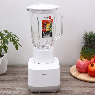 Máy Xay Sinh Tố Panasonic MX-MG53C1CRA - Công suất 700W- Dung tích 1.5L - Lưỡi dao thép không gỉ- cối xay thủy tinh/nhựa - Xay đá mịn - Hàng Chính Hãng - Bảo hành 12 tháng