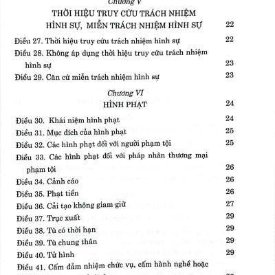 Bộ luật Hình sự (Hiện hành) (Bộ luật năm 2015, sửa đổi, bổ sung năm 2017)