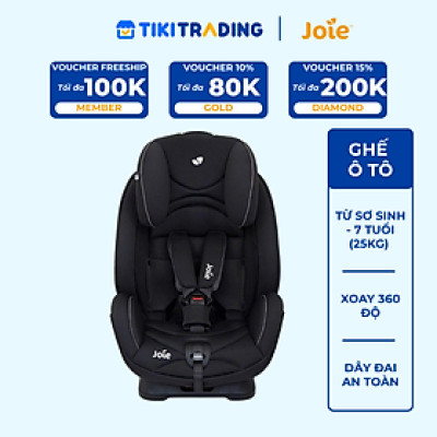 Ghế ngồi ôtô cho bé Joie Stages Coal dành cho bé từ sơ sinh đến 7 tuổi