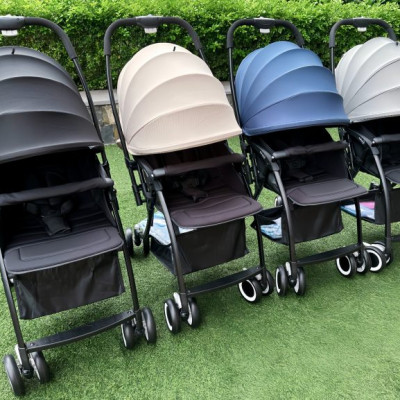 Xe đẩy trẻ em gấp gọn đẩy 2 chiều Belecoo Travel 2 chiều 3 tư thế siêu nhẹ, xe nôi đa năng gấp gọn cho trẻ sơ sinh từ 0-5 tuổi