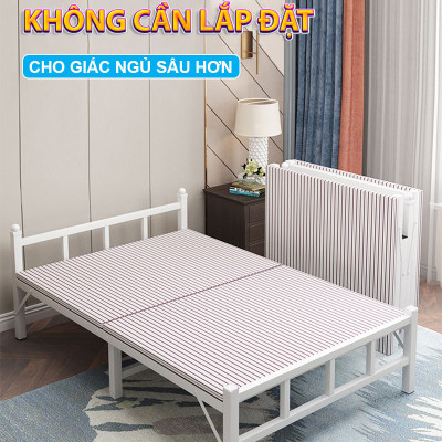 Giường gấp gọn thông minh NIKITA, Gọn nhẹ chắc chắn, giá rẻ cho người dùng - Mẫu mới 2024