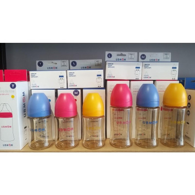Bình sữa UBMOM nhựa PPSU 200ml