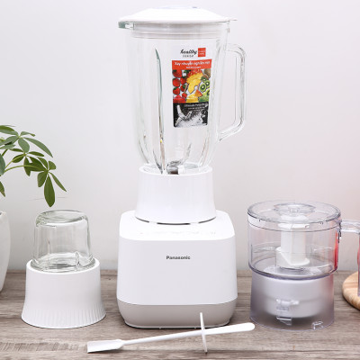 Máy Xay Sinh Tố Panasonic MX-MG53C1CRA - Công suất 700W- Dung tích 1.5L - Lưỡi dao thép không gỉ- cối xay thủy tinh/nhựa - Xay đá mịn - Hàng Chính Hãng - Bảo hành 12 tháng