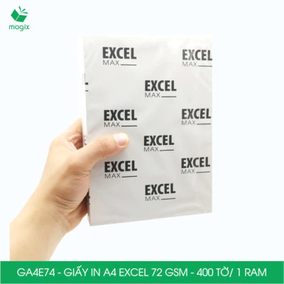 Combo 2 ram Giấy in đơn hàng A4 Excel 72 gsm - Giấy photo A4 giấy in văn phòng
