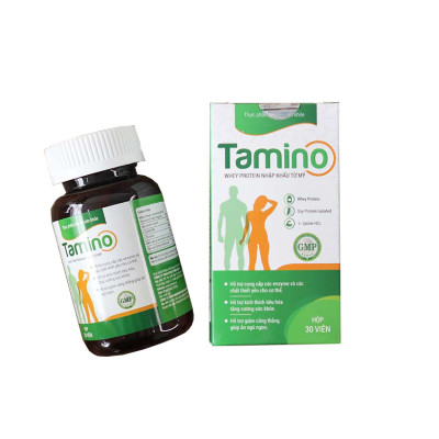 Viên Uống Tăng Cân TAMINO - Bổ Sung Hợp Chất Whey Protein từ Mỹ