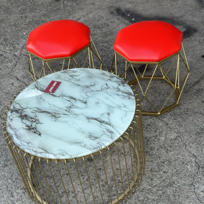 Bộ bàn ghế đơn giản Juno Sofa 2 đôn và 01 bàn