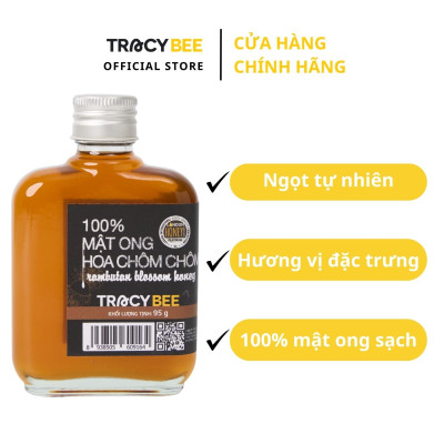 Mật ong chôm chôm Tracybee 95gr