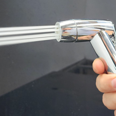 Bộ xịt vệ sinh 2 chế độ chảy, khóa thông minh Eurolife EL-X12-T ( Trắng)