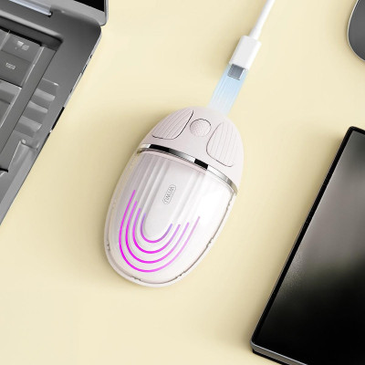 Chuột Không Dây Bluetooth 5.0 Wi WU Magic Dual Mode - Sạc USB C, cho MacBook/Laptop, Kết Nối 2.4G, Độ nhạy 1200DPI - Hàng chính hãng