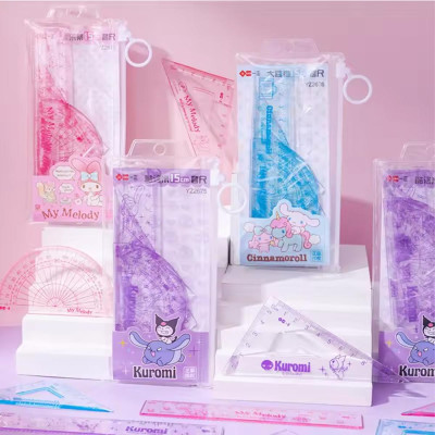 Bộ Thước Eke 4 Món Cinnamoroll - iiGEN YZ2676