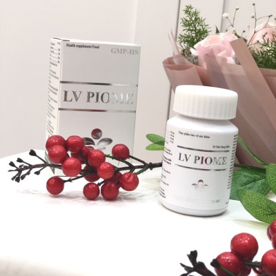 Viên uống trắng da chống lão hóa từ thiên nhiên LV PIOME