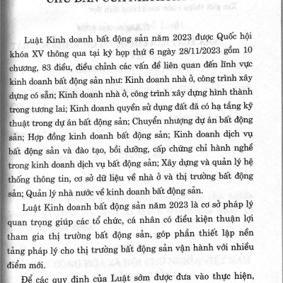 Combo 3 Cuốn Luật Đất đai, Luật Nhà ở, Luật Kinh doanh bất động sản (sửa đổi, bổ sung năm 2024, hiệu lực 1.8.2024)