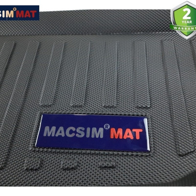 Thảm lót cốp xe ô tô Suzuki XL7 nhãn hiệu Macsim chất liệu TPV cao cấp màu đen (F211)