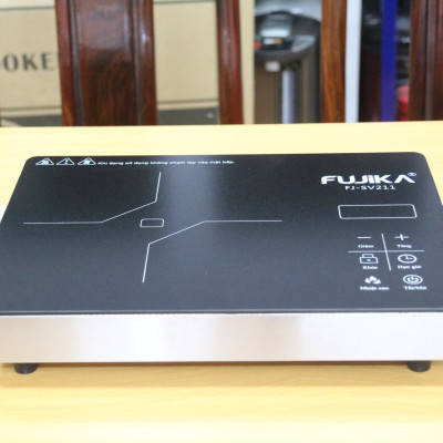 Bếp hồng ngoại Fujika, công suất 2000W, mặt kiếng cường lực-Hàng chính hãng