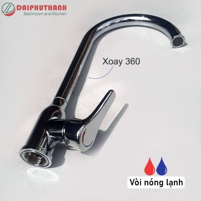 Bộ Chậu Rửa Chén Bát 2 Hộc Có Chân Cao 81cm KAZTA Kèm Vòi Inox Nóng Lạnh - Gồm kệ chân, chậu 82x45cm, 100x50cm, vòi, bộ xả