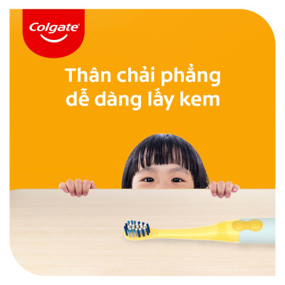 Bàn chải điện Trẻ em Colgate Sonic Minion - Xanh/Vàng - Giao ngẫu nhiên