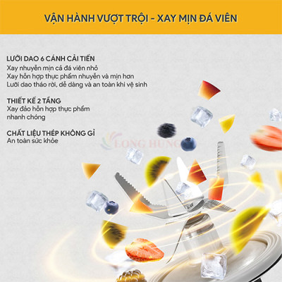 Máy xay sinh tố Bluestone BLB-5341 - Hàng chính hãng