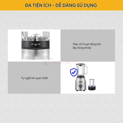 Máy xay sinh tố Bluestone BLB-5341 - Hàng chính hãng