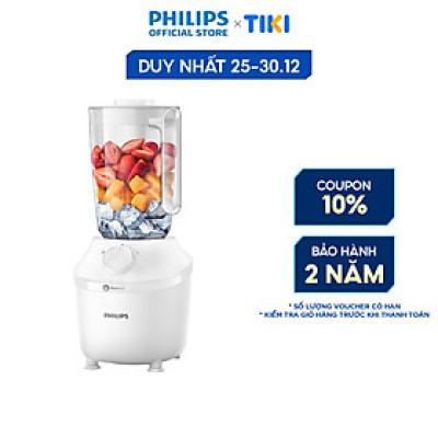Máy Xay sinh tố Philips HR2041/00 thế hệ mới |450W| Xay nhuyễn mịn - Hàng Chính Hãng