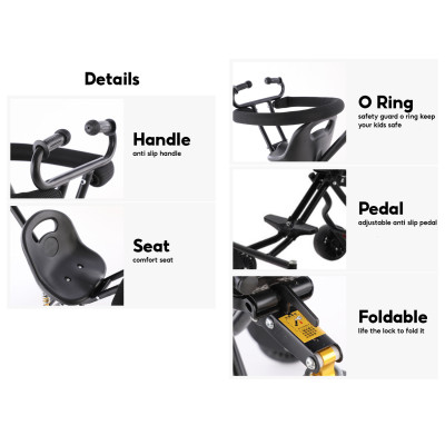 Baby foldable magic stroller ultra lightweight 4 wheels scooter for kids children tricycle bicycle - BLC602