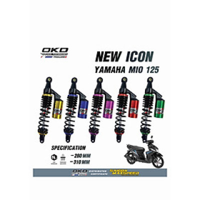 Phuộc Sau OKD New Icon Yamaha Mio 125 (chính hãng)