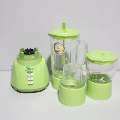 Máy Xay Sinh Tố 3 Cối Thủy Tinh NK Media MD-823 - Hàng Chính Hãng