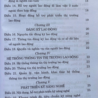 Sách Luật Việc Làm Năm 2025
