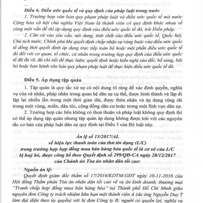 Chỉ dẫn tra cứu áp dụng Bộ luật Dân sự năm 2015 (Tái bản lần thứ nhất có sửa đổi bổ sung)