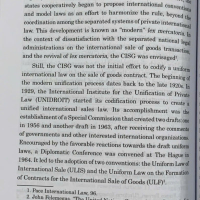 Applicability of jurisconsultorium on the CISG in the Vietnamese judiciary