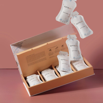 COMBO 2 HỘP CHỐNG LÃO HÓA LIVE ON (HỘP 16 GÓI)