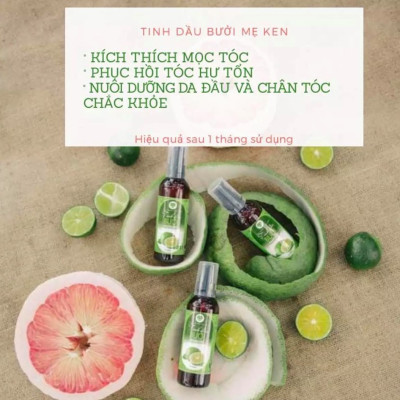 Combo Dầu Gội Thảo Mộc MẸ KEN 250ml & Tinh Dầu Bưởi Nguyên Chất MẸ KEN 100ml kích thích mọc tóc, ngăn ngừa gãy rụng, giảm nấm ngứa - Tặng kèm 1 khăn tắm