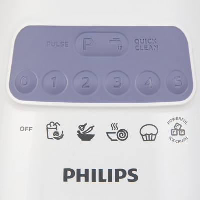 Máy xay sinh tố Philips HR2222 - 700W - 1.5 Lít - Hàng Chính Hãng