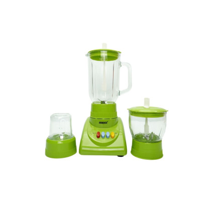 Máy xay sinh tố 3 cối Lorente LT-2535 công suất 300W, xay sinh tố, gia vị, xay thịt và các loại hạt - Hàng chính hãng