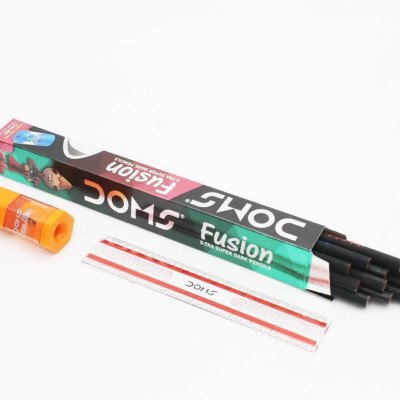 Hộp 12 Bút Chì Gỗ DOMS Fusion 7675