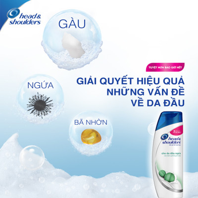 Dầu Gội Head&Shoulders Dành Cho Da Đầu Ngứa Chai 1200ml