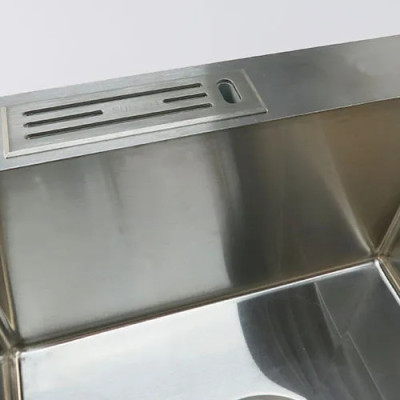 Chậu rửa chén Handmade Inox SUS 304 Eurolife EL-C21 (Trắng bạc)